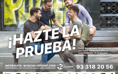 BCN Checkpoint busca revalidar el éxito de la promoción del diagnóstico precoz del VIH en el colectivo gay con una nueva campaña