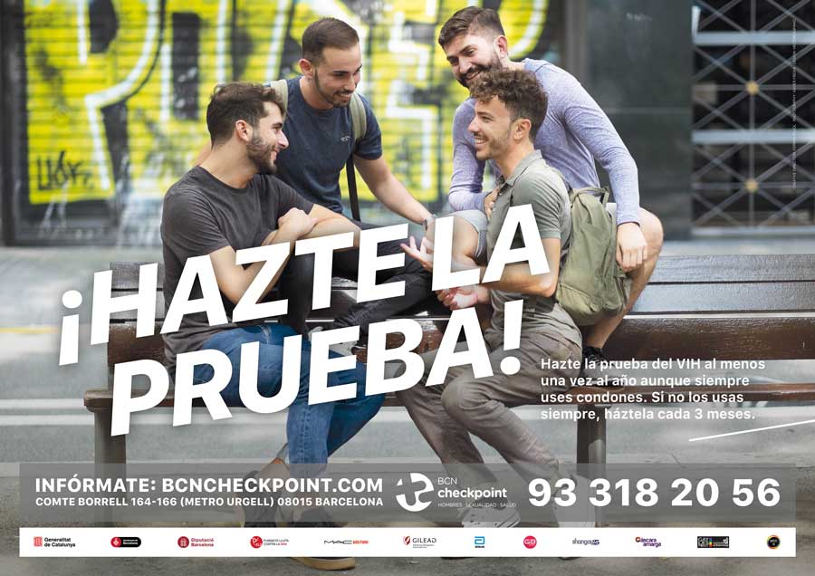 BCN Checkpoint busca revalidar el éxito de la promoción del diagnóstico precoz del VIH en el colectivo gay con una nueva campaña