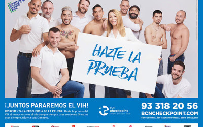 BCN Checkpoint presenta una nueva campaña para promover el diagnóstico precoz del VIH en el colectivo gay, en el marco de la Semana Europea de la Prueba